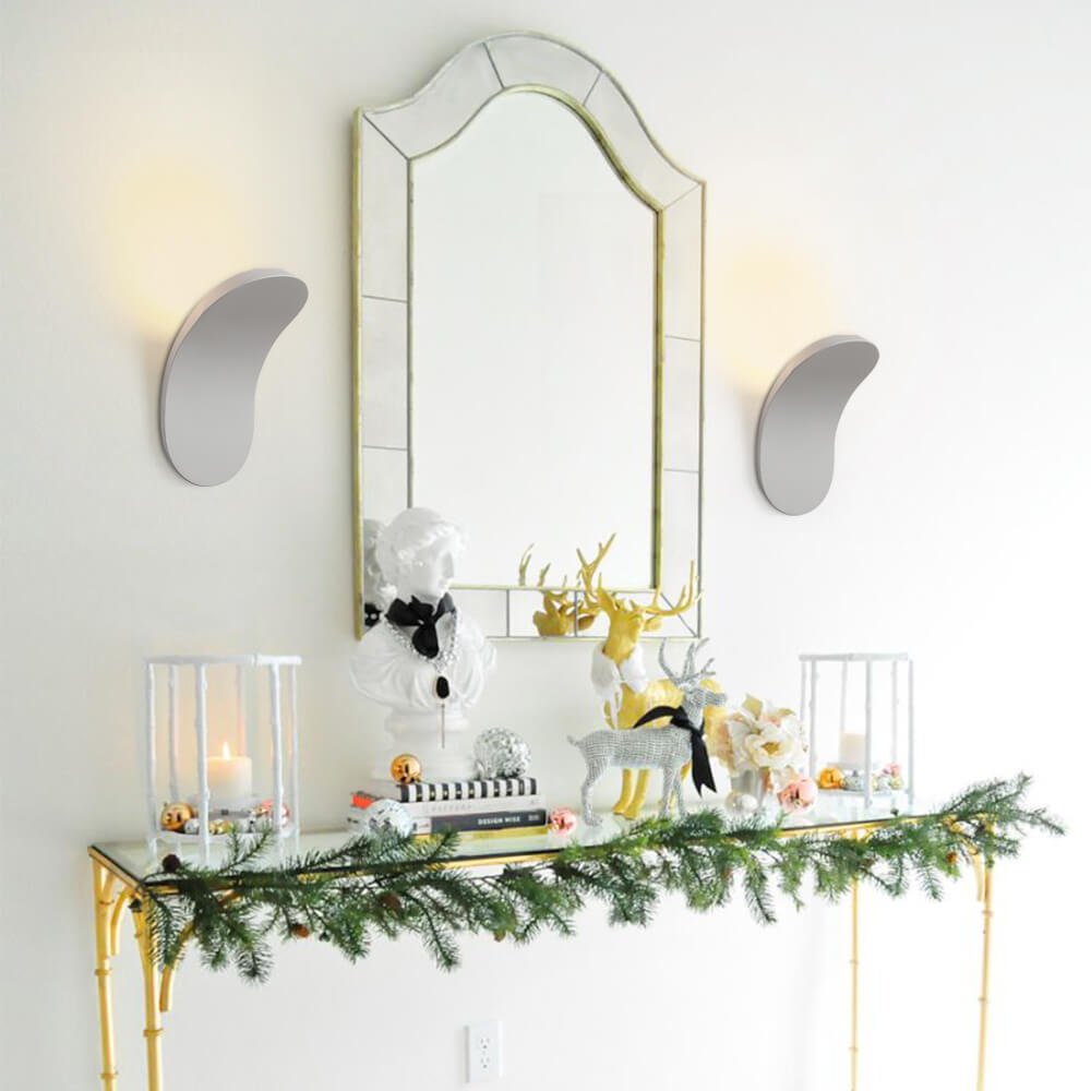 Modern Oval LED Wall Sconce | Minimalist Design