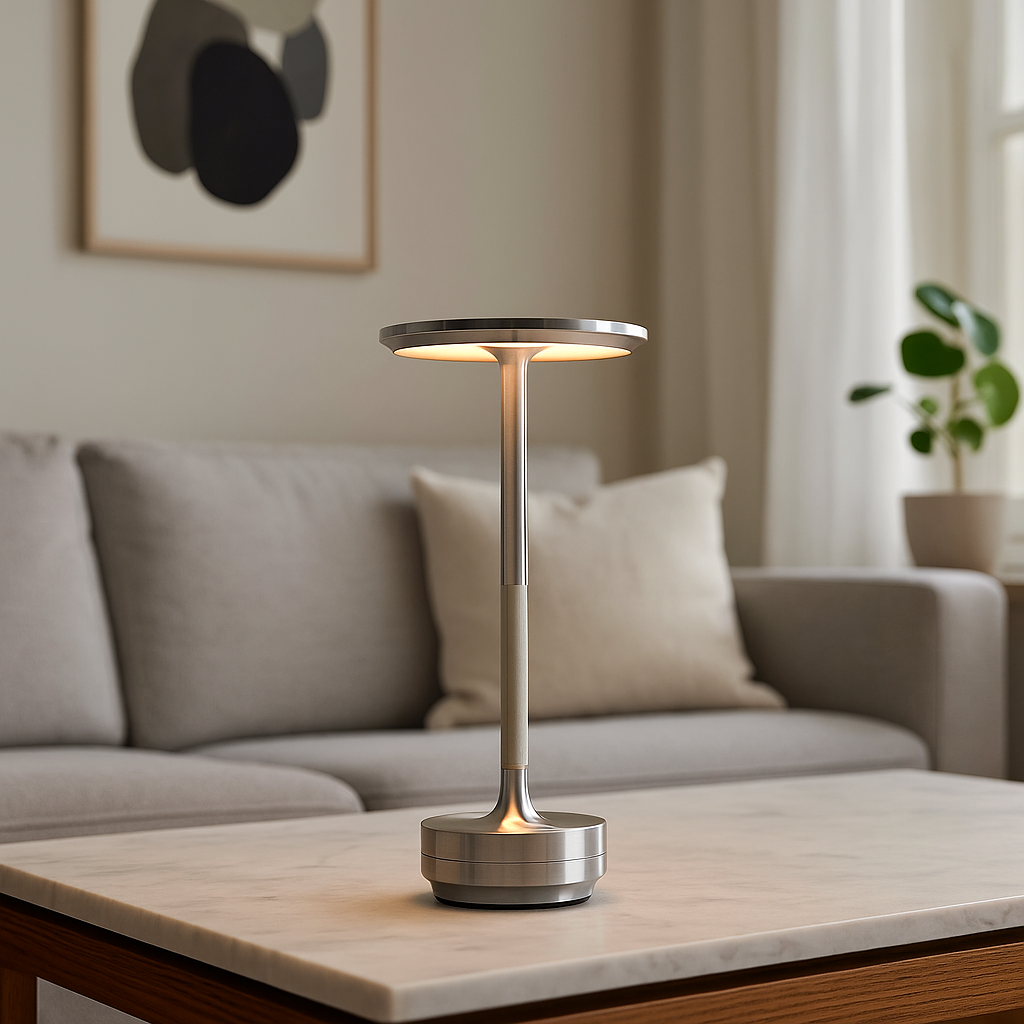 Wireless LED Table Lamp with Touch Control