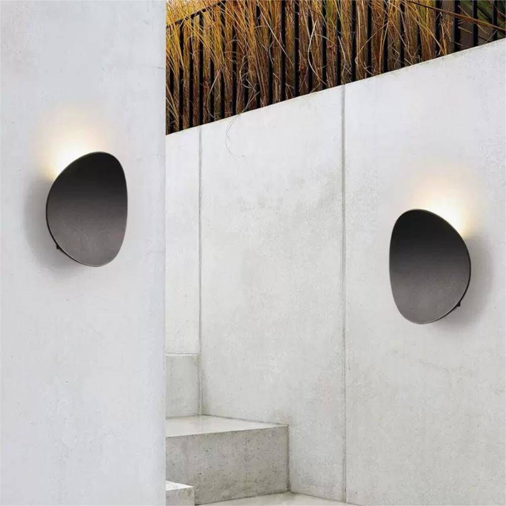 Modern Round LED Wall Light | 3000K Warm White