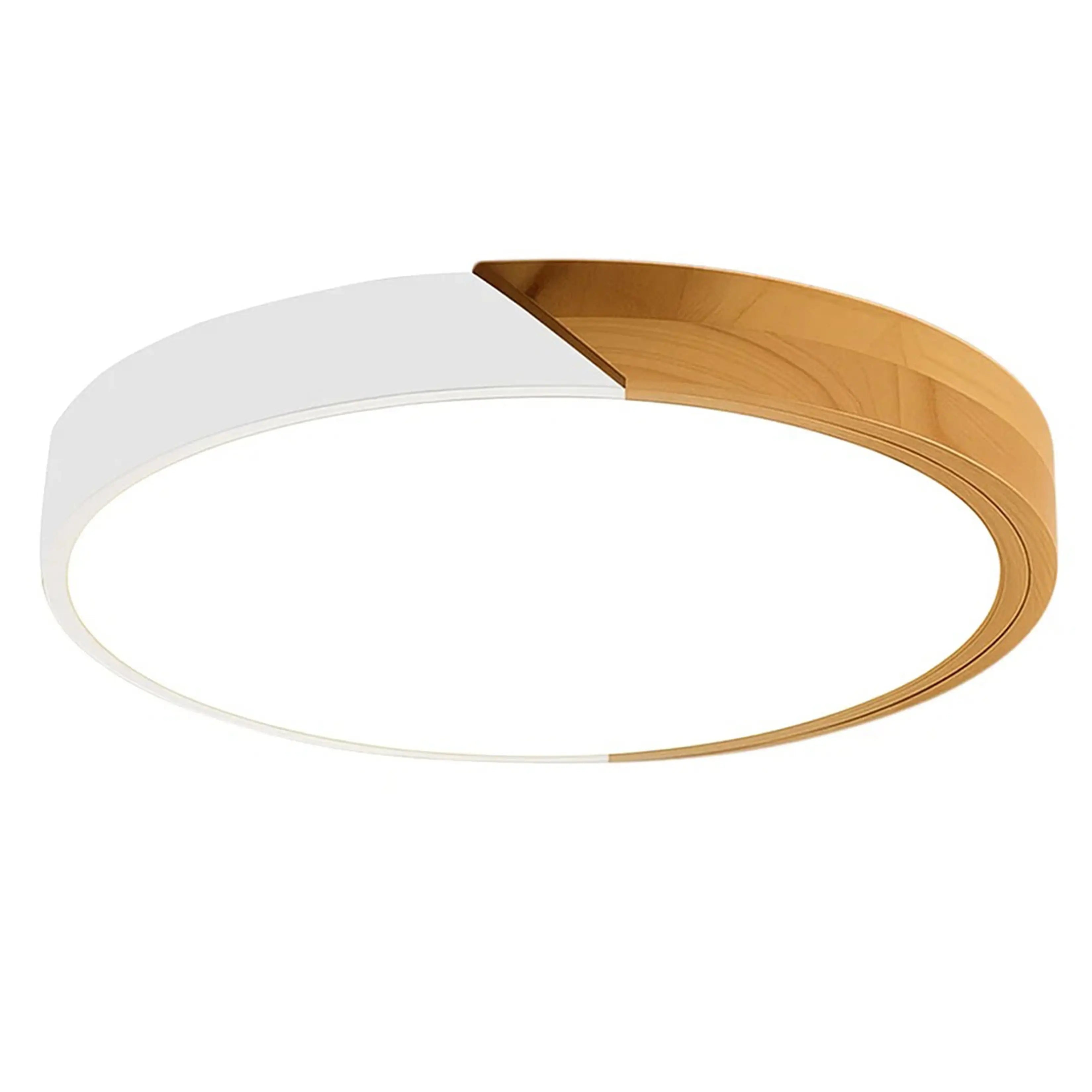NordWood – Scandinavian Wooden LED Ceiling Lamp-Aveniqi