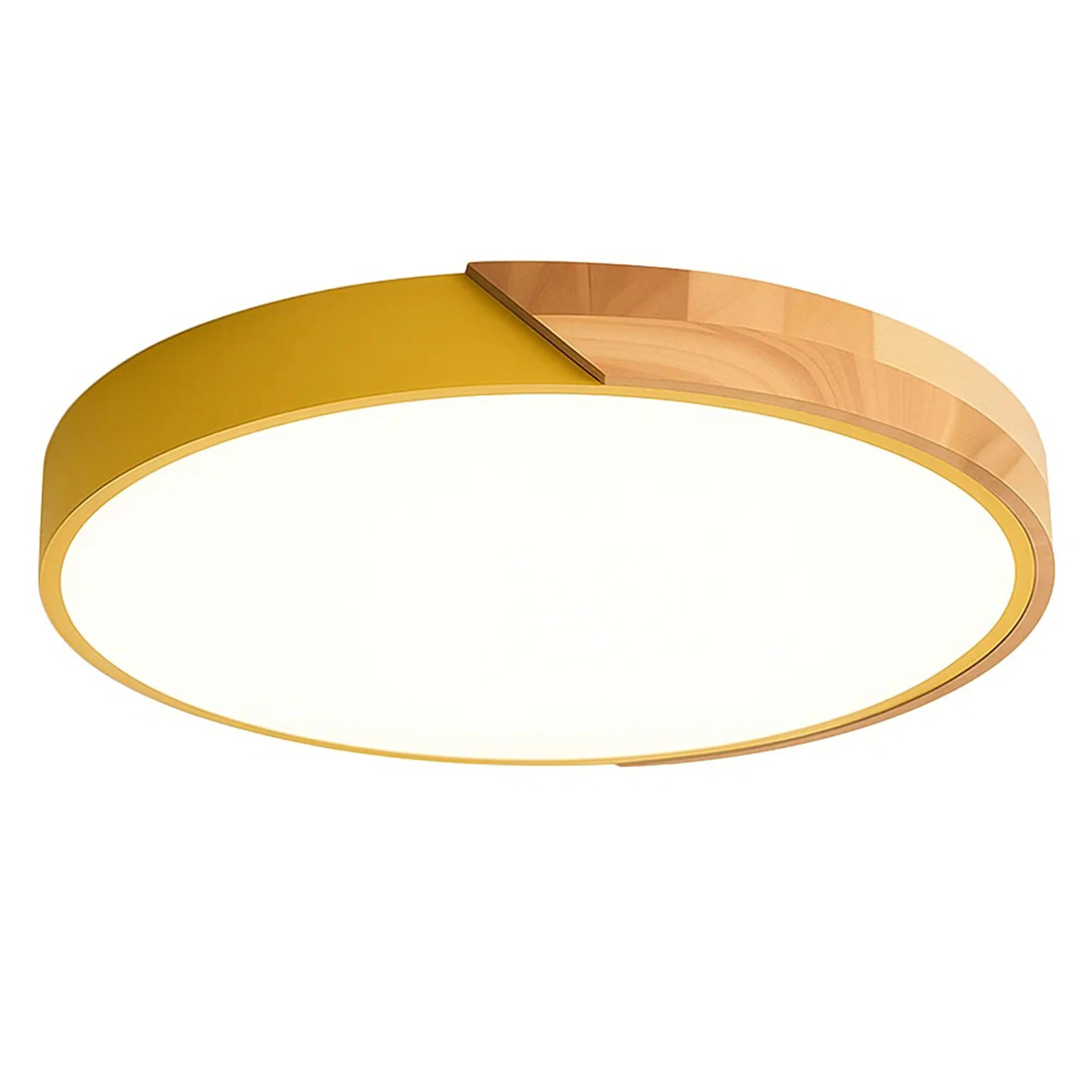 NordWood – Scandinavian Wooden LED Ceiling Lamp-Aveniqi