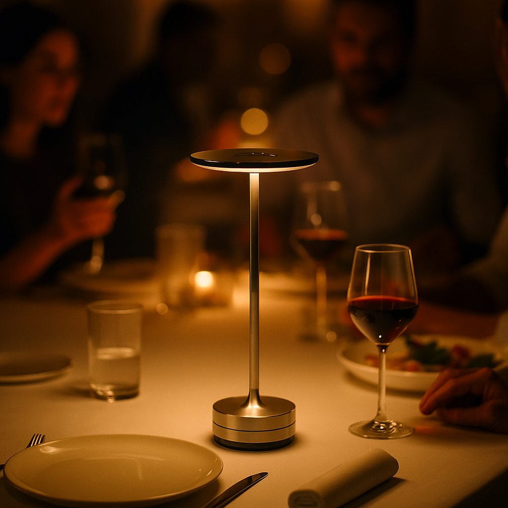 Wireless LED Table Lamp with Touch Control