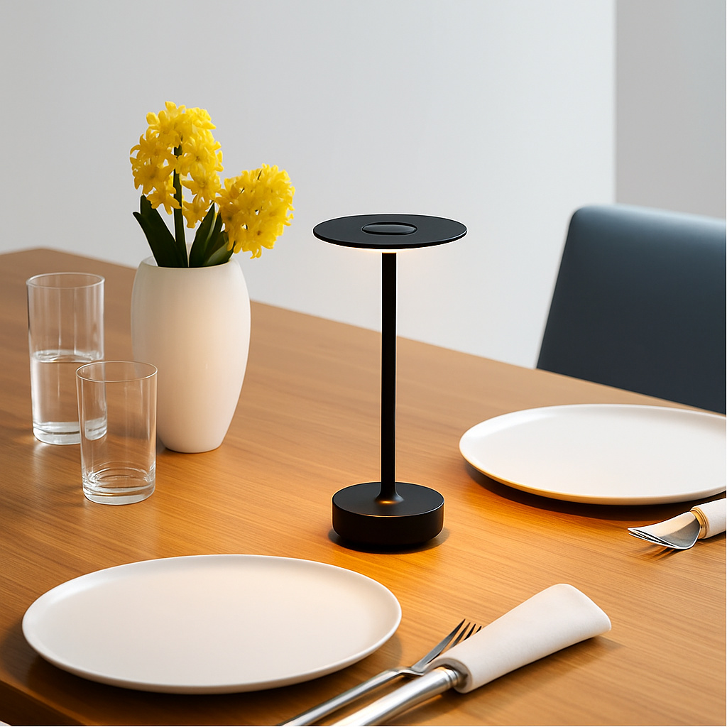 Wireless LED Table Lamp with Touch Control