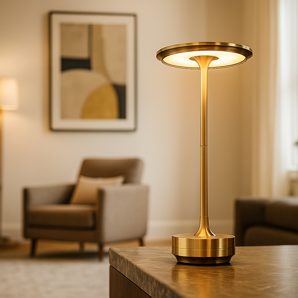 Wireless LED Table Lamp with Touch Control